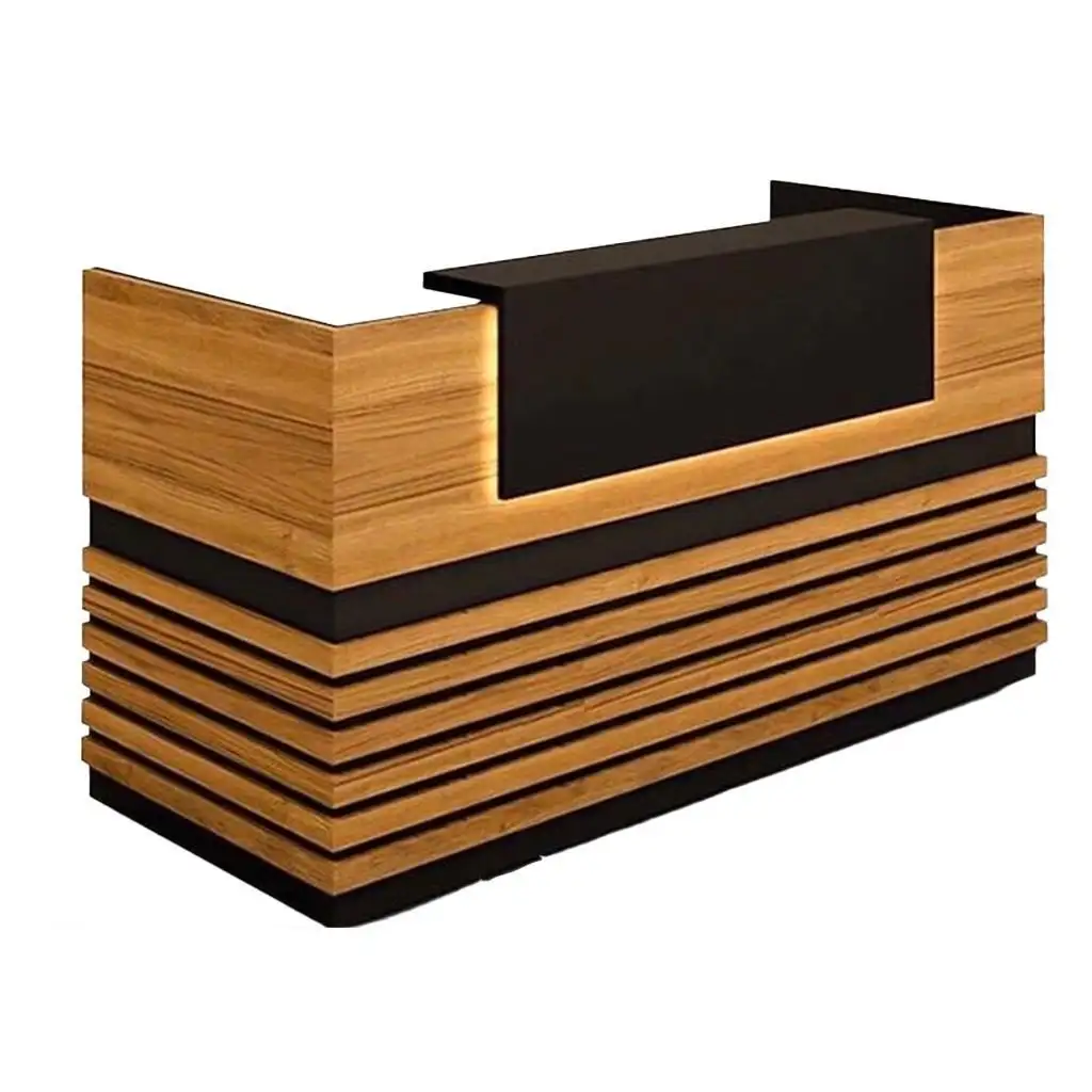 كاونتر استقبال مصنوع من خشب ام دي اف اسباني عالي الجودة MS-7803