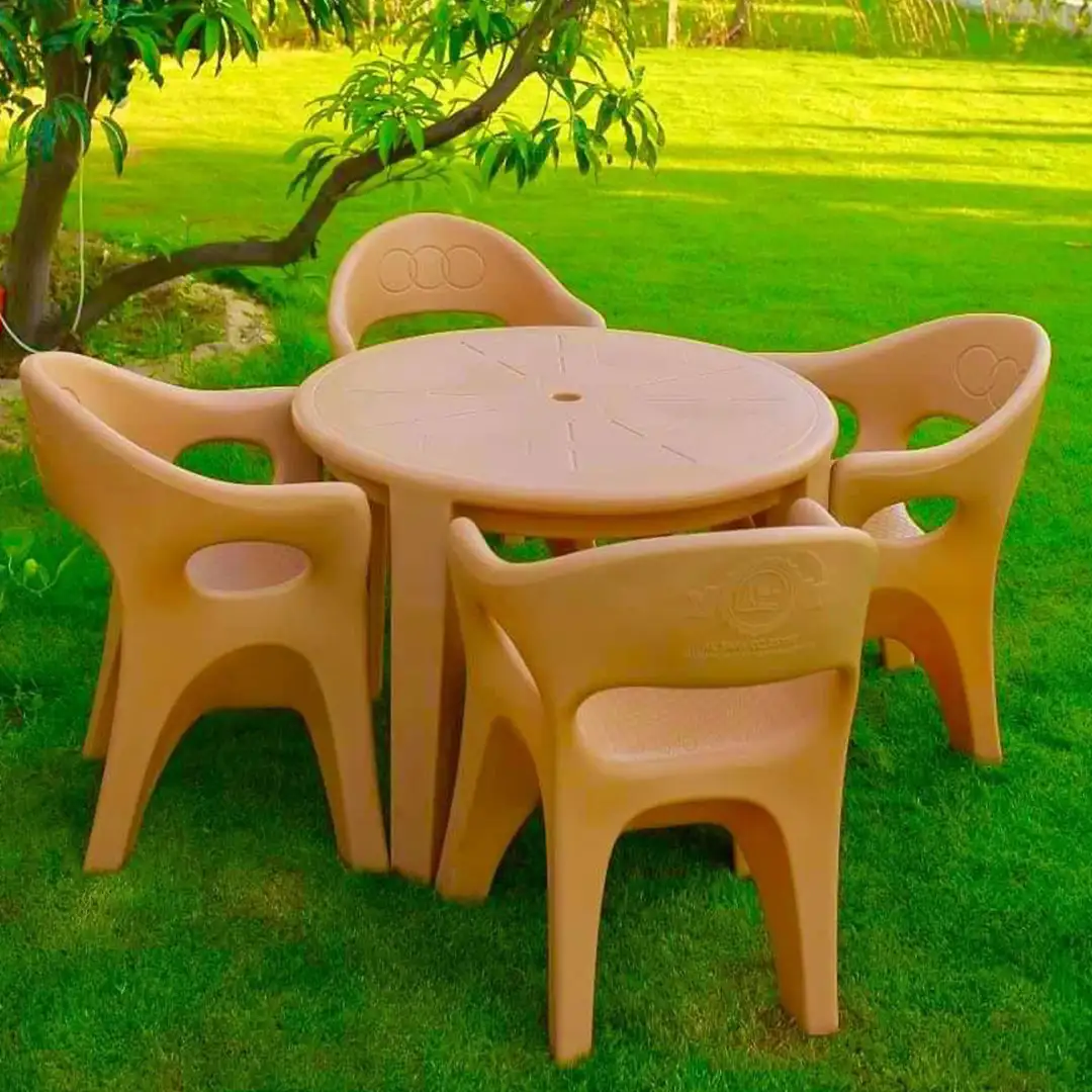 طقم الصخرة للحديقة والفناء بلاستيك عالي الجودة MS-10582