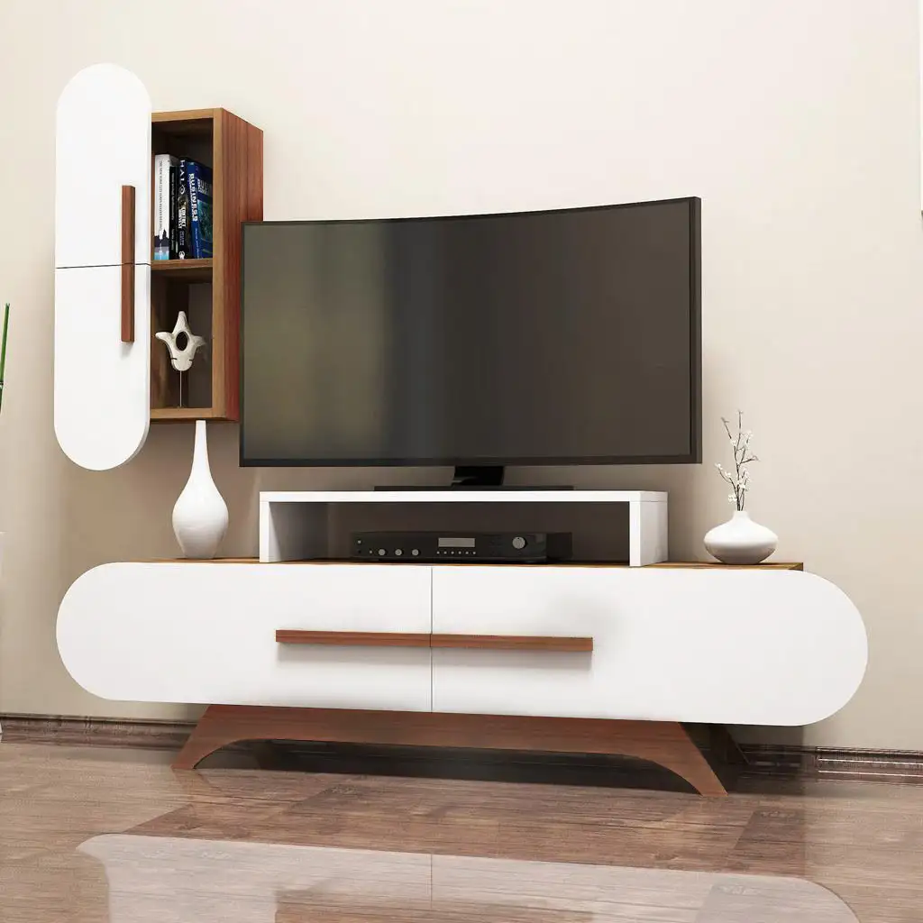 Modern TV unit MDF wood MS-10806