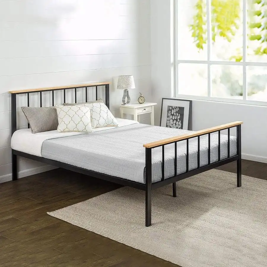 Modern Bed made of Steel Materials MS-9371