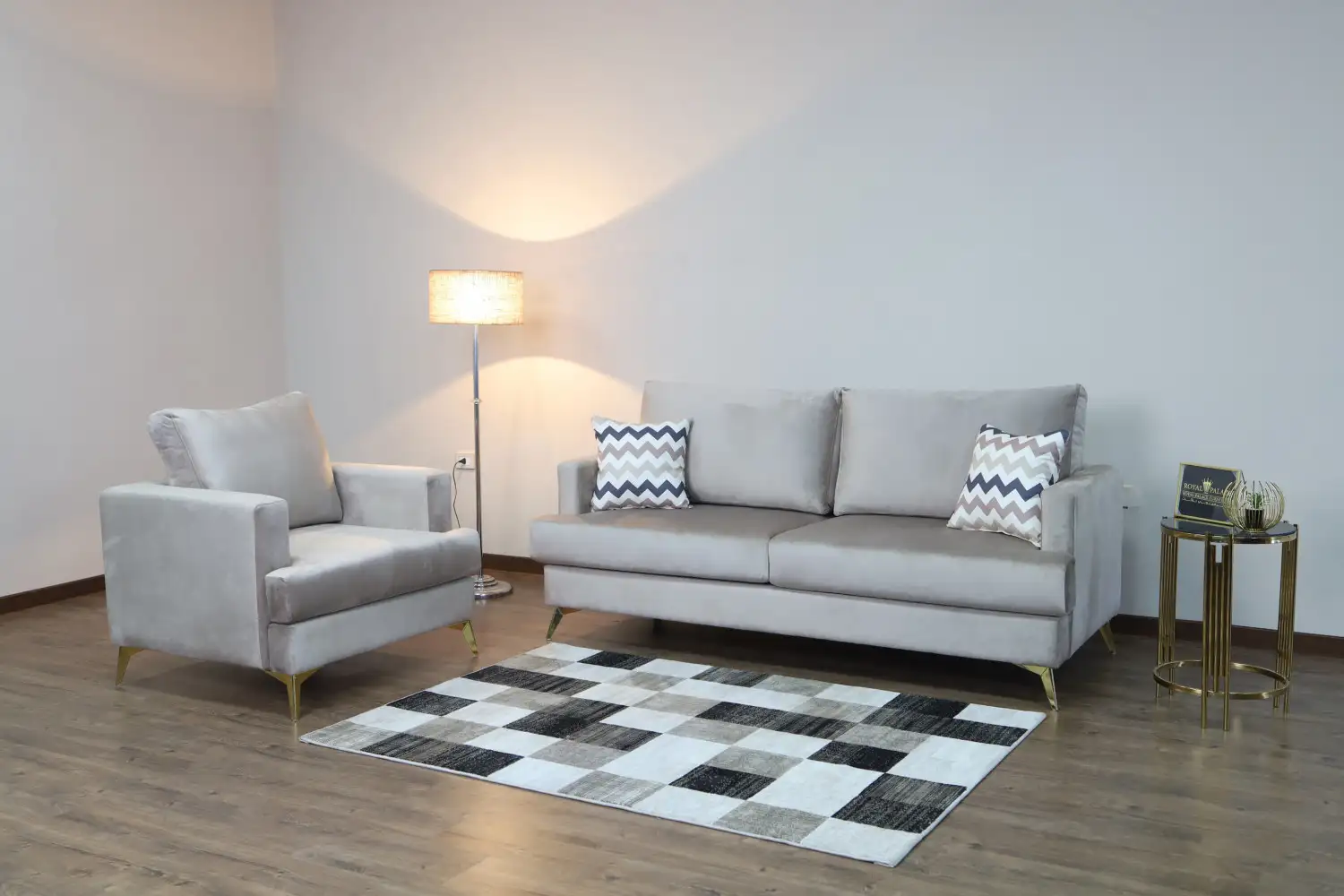 طقم انتريه كيليفن كنبه ٣ مقعد كنبه ٢ مقعد ١ كرسي MS-13531