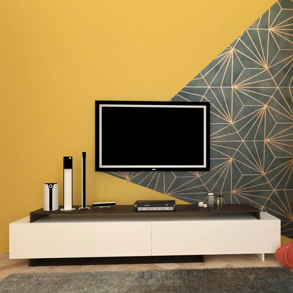Modern TV unit MDF wood MS-10800