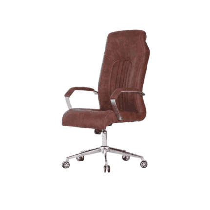 High-back leather executive office chair MS-8737