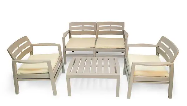 طقم انتريه مودرن وود بلاستيك عالي الجودة MS-11257