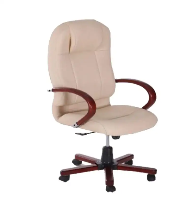 High-back leather executive chair MS-8735