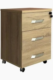 وحدة ادراج 3 درج خشب MDF مستورد  MS-12638