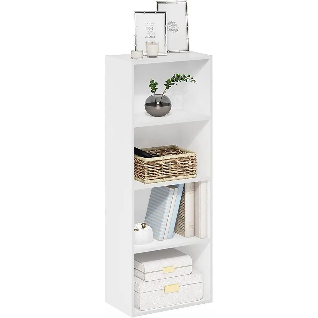 مكتبة كتب وملفات خشب MDF مستورد مستورد MS-8392