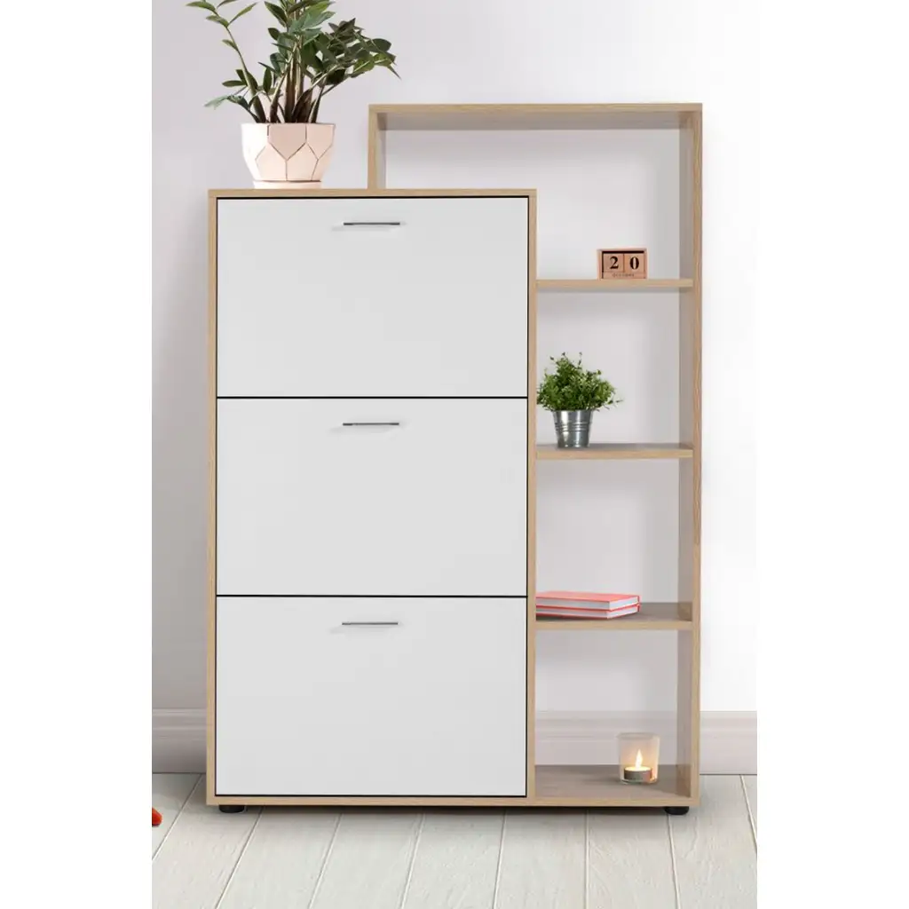 Modern Shoe Cabinet, High-Quality MDF Wood MS-10734