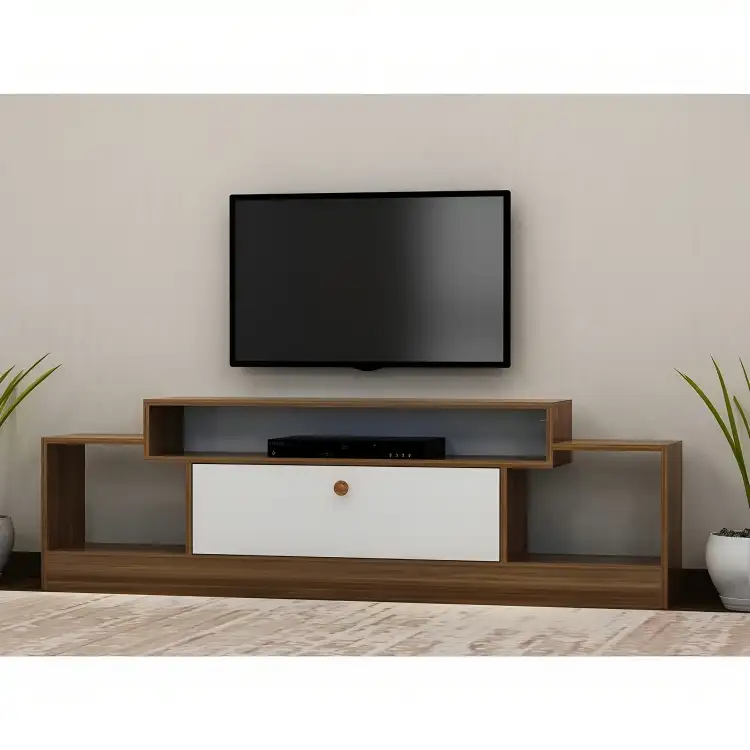 Modern TV unit MDF wood MS-10848