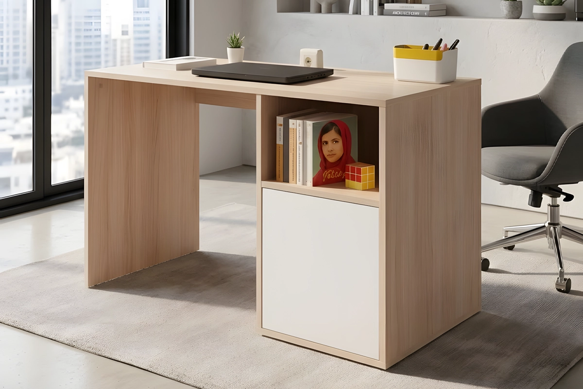 Wooden Board Study Desk MS-13703