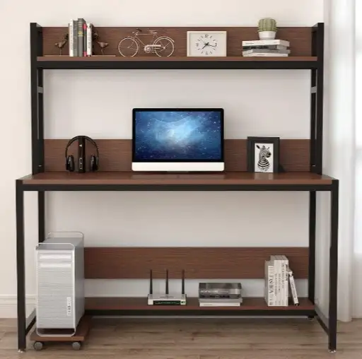 كرسي اكريلك و مكتب مذاكرة حديد دهان الكتروستاتك MS-12133