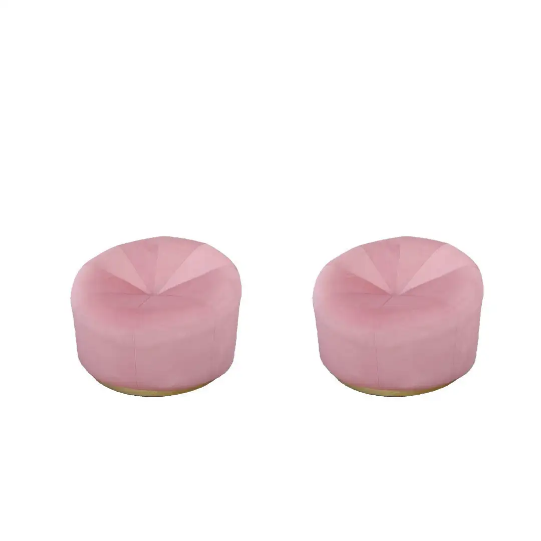 Home reception ottoman chair, natural red oak wood and high-quality linen fabric MS-9855