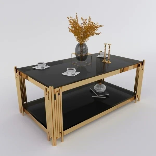 Decor table stainless steel MS-10535