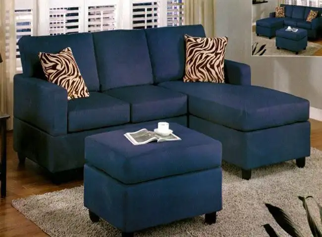 ركنة مودرن خشب زان أحمر وقماش كتان أو قطيفة عالي الجودة MS-10998