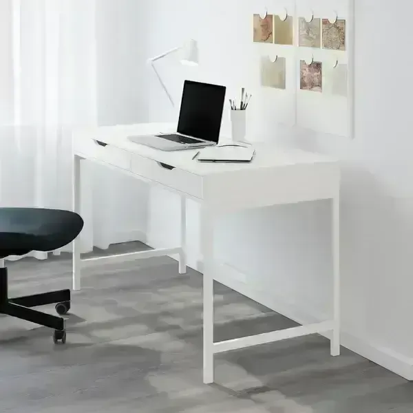 مكتب مذاكرة خشب MDF وحديد دهان الكتروستاتيك MS-12154