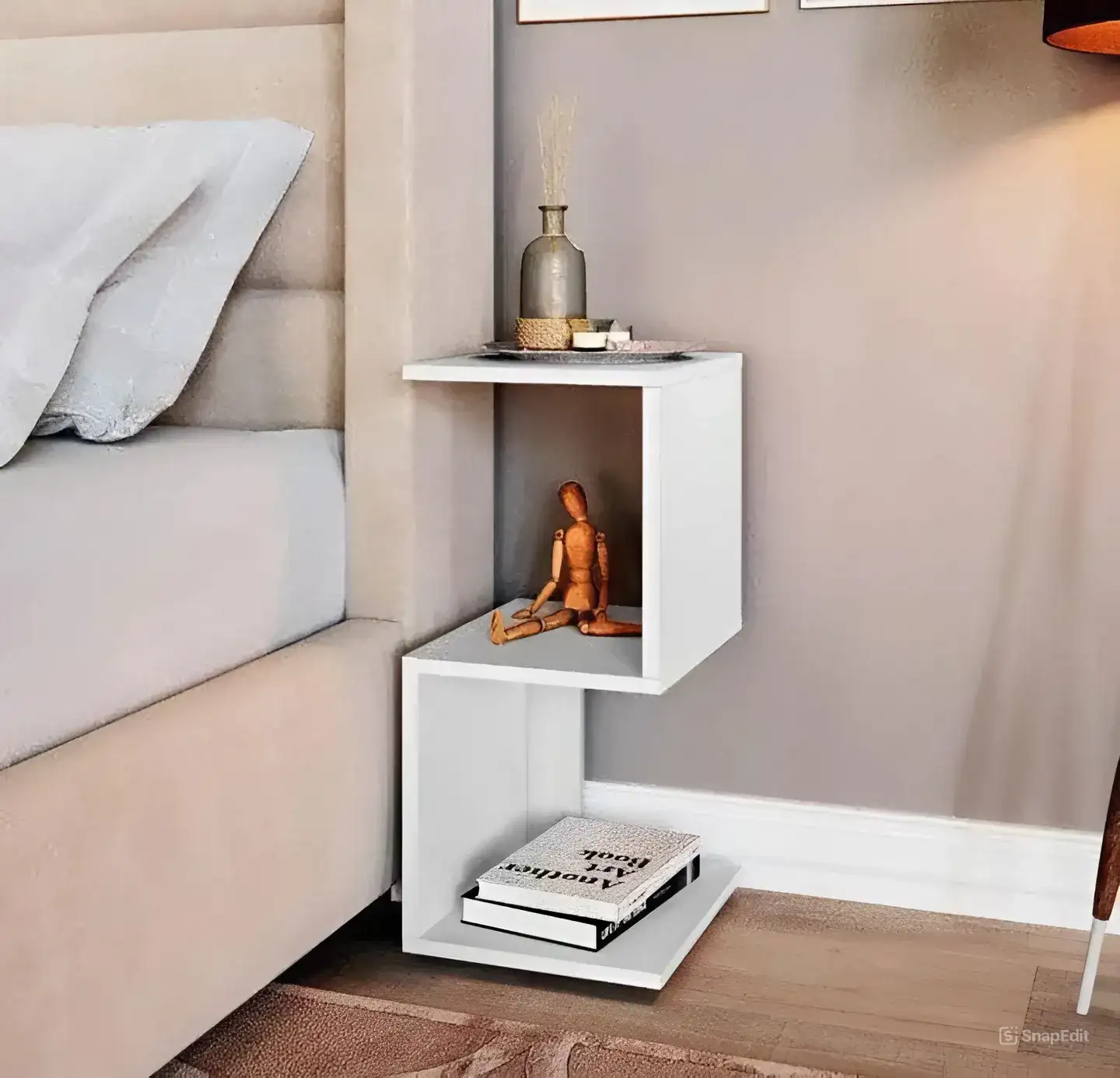 Modern hospitality table natural Musky wood MS-11454