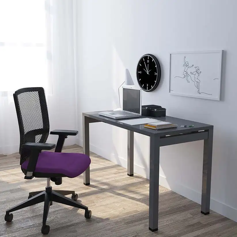 مكتب مذاكرة خشب MDF وحديد دهان الكتروستاتيك MS-12278