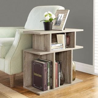 Modern side hospitality table MDF wood with water-resistant melamine layer MS-11516