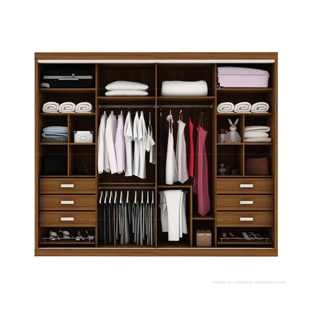 Modern dressing room made of high-quality MDF MS-9569