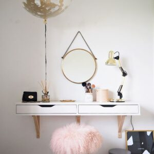 تسريحه مصنوعة من خشب أم دي إف بطبقة مقاومة للمياه عالي الجودة - MS-9606