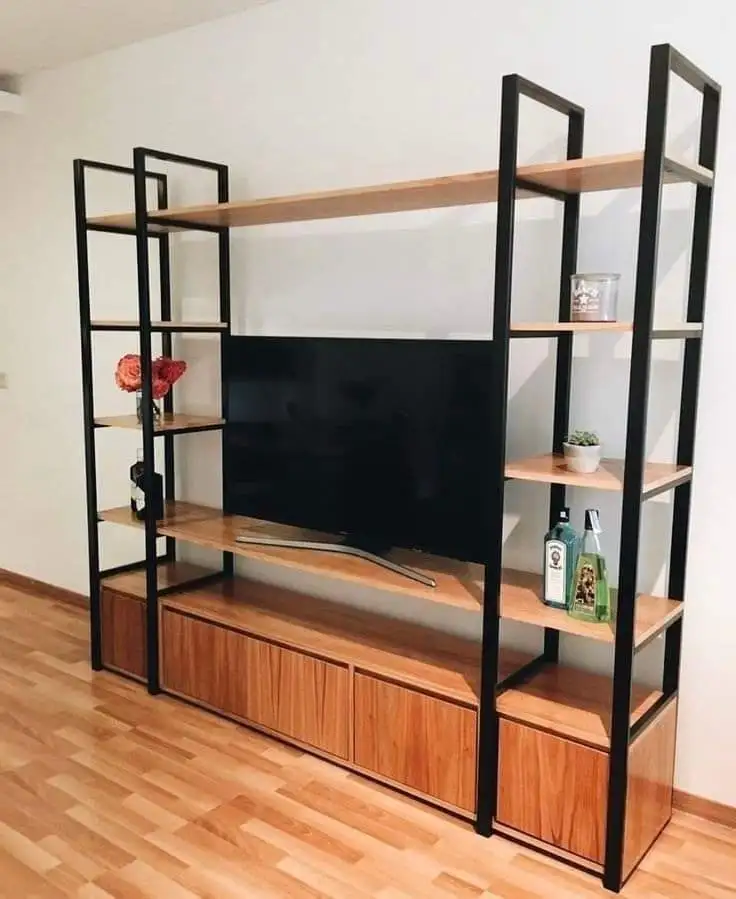 Modern TV unit steel & MDF MS-11835