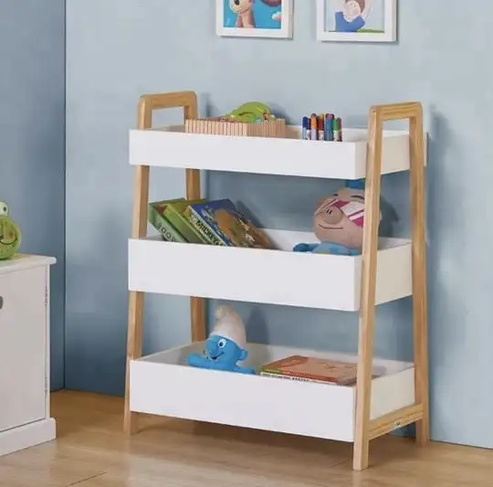 وحدة تخزين ألعاب مودرن خشب إم دي إف مستورد مع طبقة ميلامين مضادة للمياه MS-11438