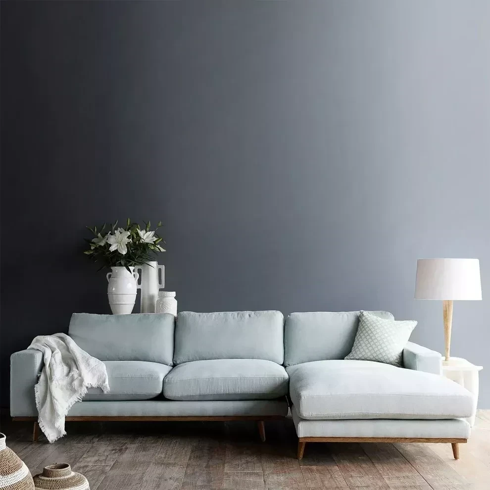 ركنة مودرن (200×160 سم) خشب زان أحمر وقماش عالي الجودة MS-11023