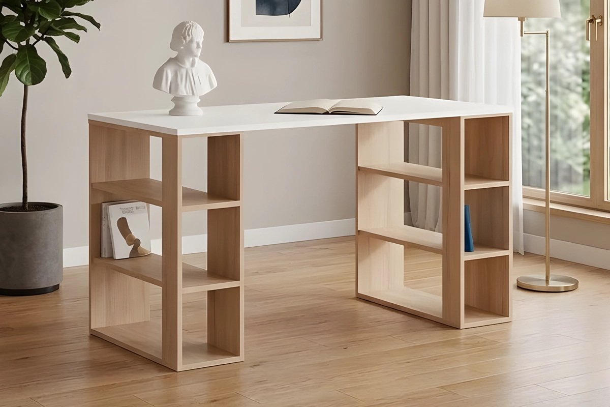 Wooden Board Study Desk MS-13710