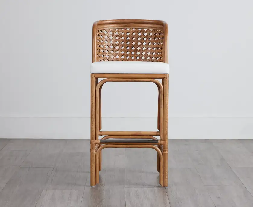 كرسي بار مصنوع من بامبو خيرزان صديق للبيئه MS-8874