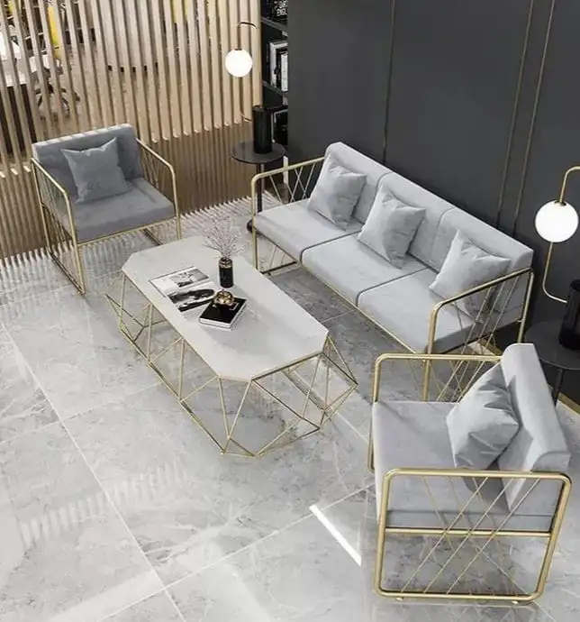 طقم انتريه كنبة 3 مقعد و2 فوتية وترابيزة ضيافة MS-11937