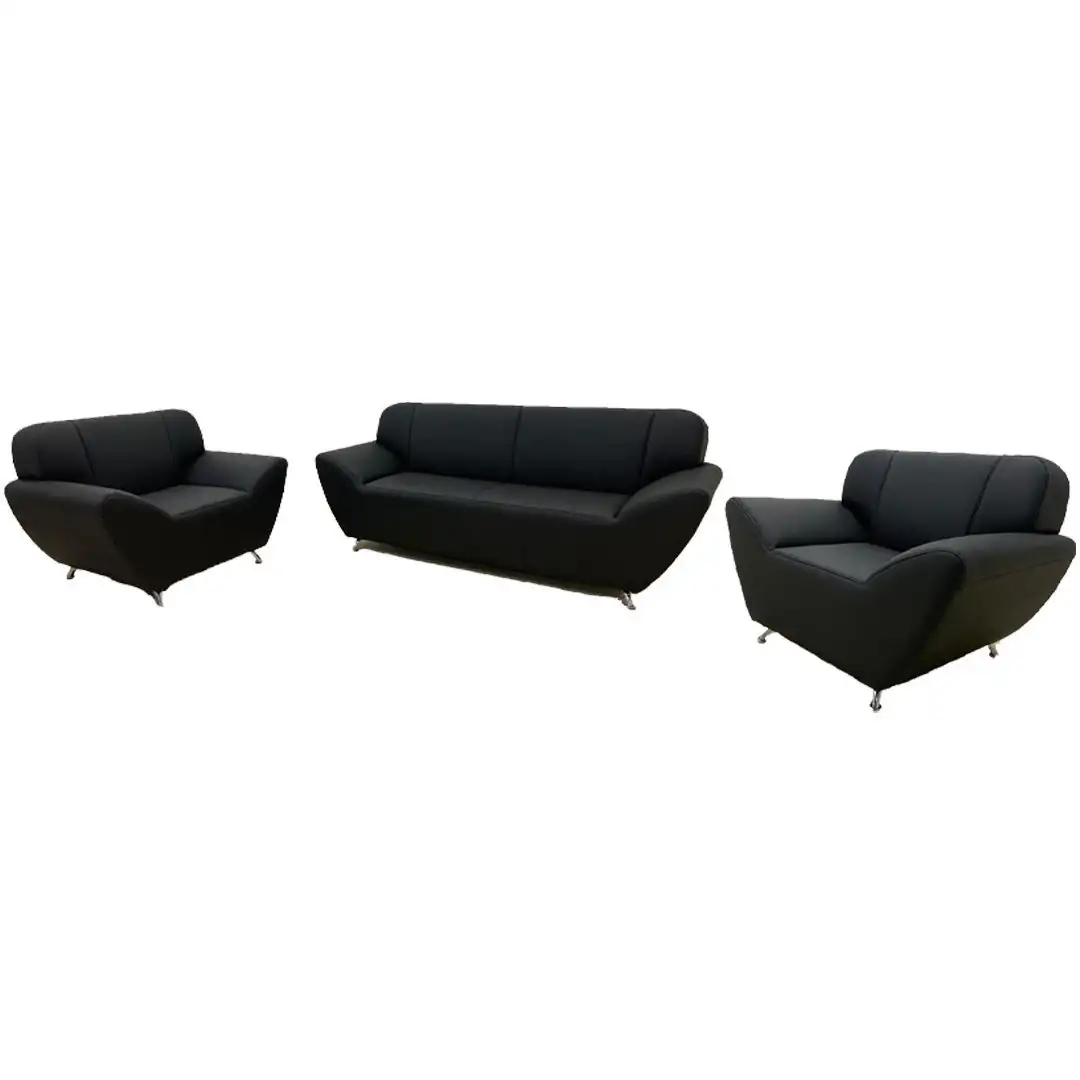 Office Reception Sofa 3-Seater and 2 Armchairs MS-9777