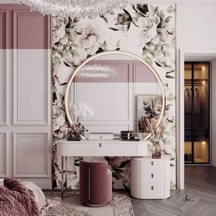 تسريحه مودرن مصنوعة من خشب كونتر طبقات عالي الجودة - MS-11660