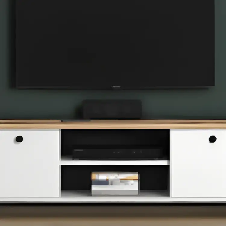 Modern TV unit MDF wood MS-10867