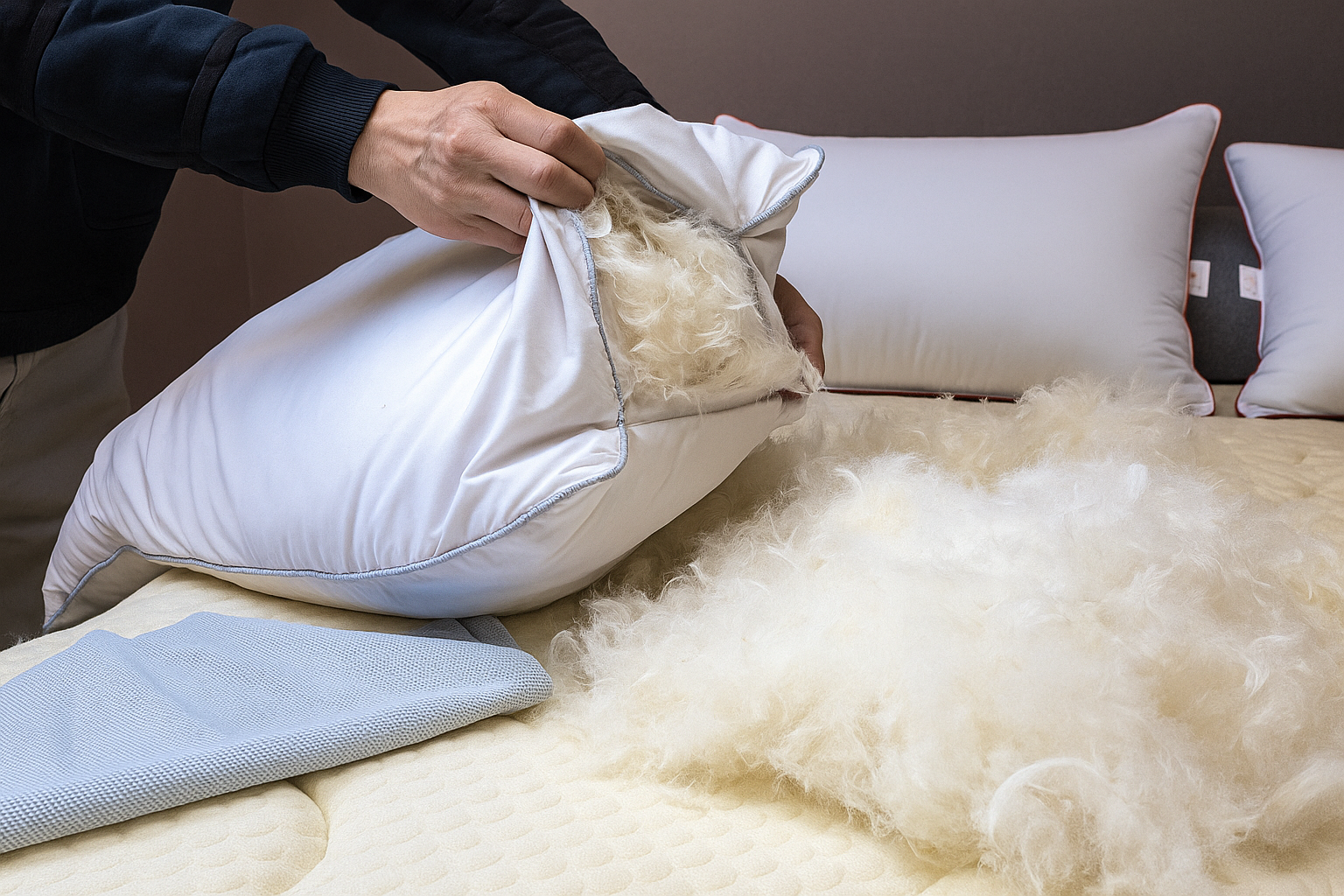 خدادية ريش بط طبيعي عالية الجودة MS-13510