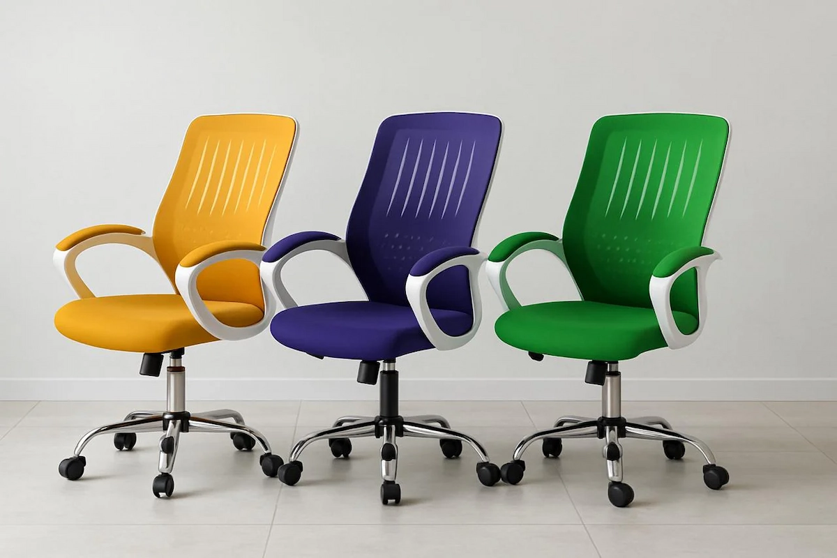 كرسي مكتب شبك طبي وسط 2حركة MS-9117