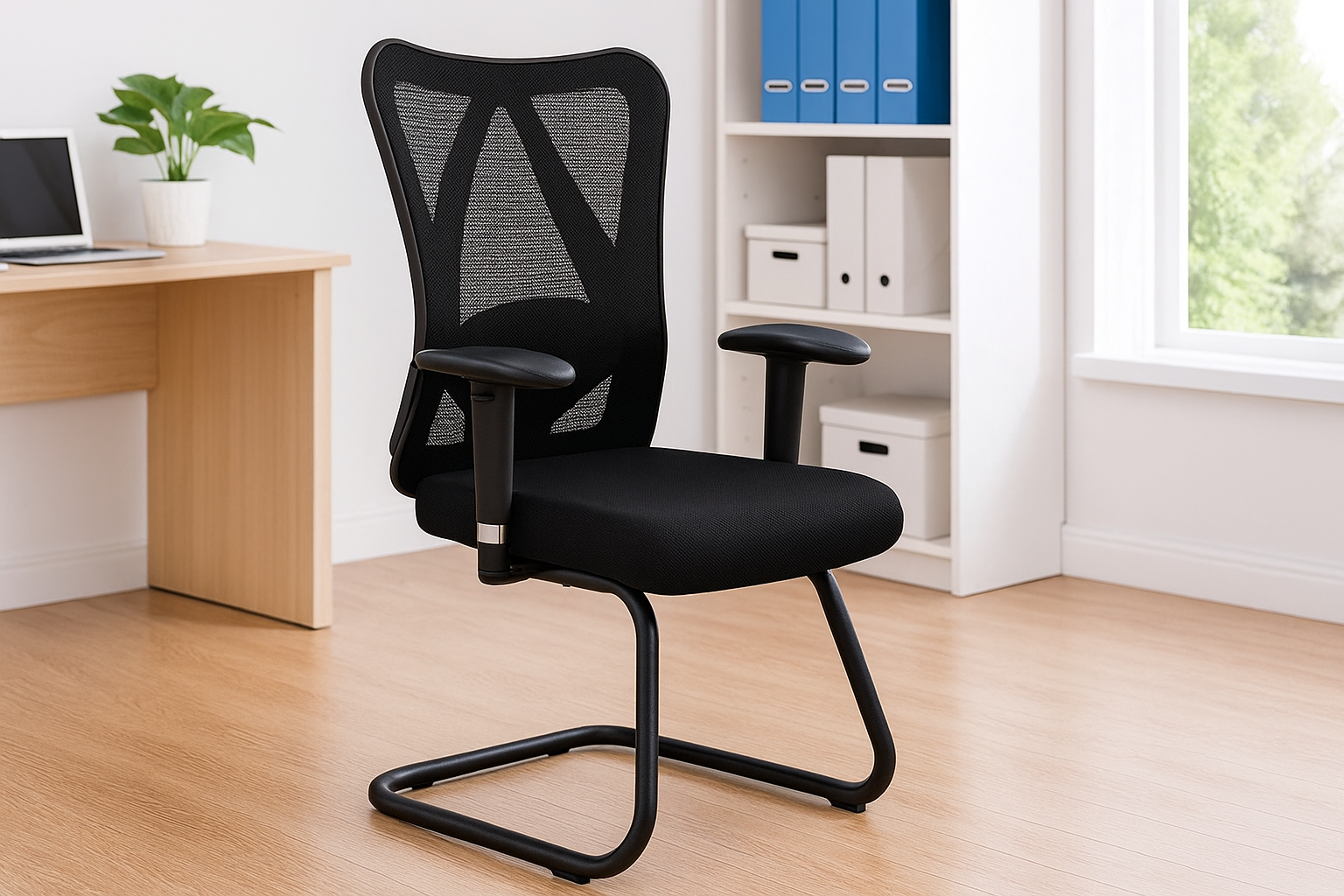 كرسي مكتب انتظار شبك طبي يرتكز على سي نيكل MS-9161