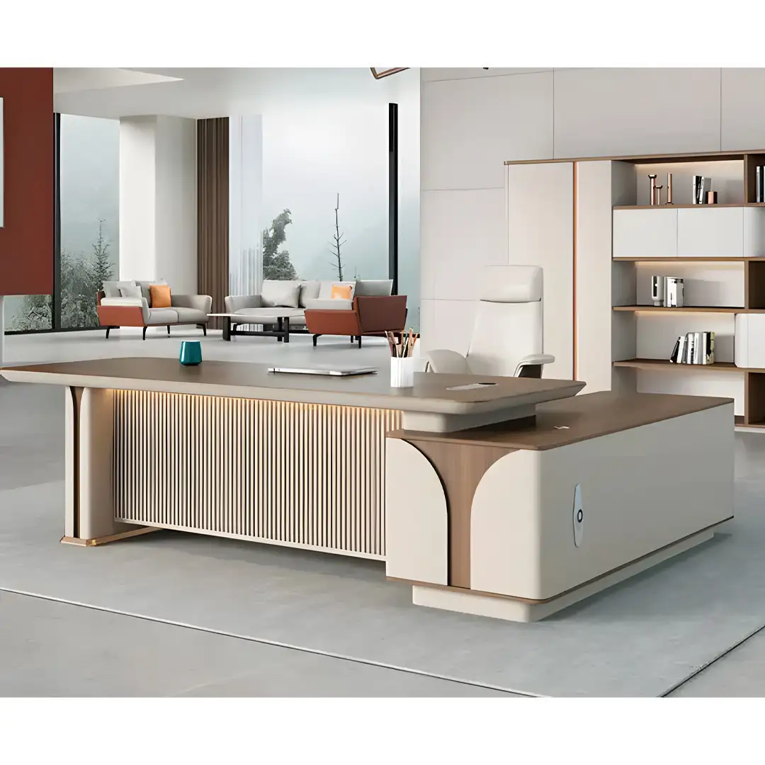 مكتب مدير مودرن خشب MDF (200 × 80 × 75 سم) MS-12953