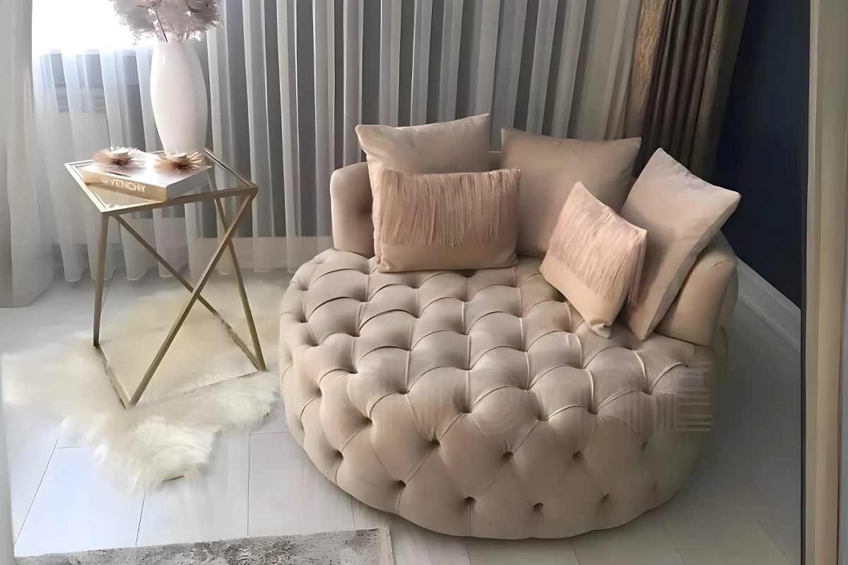 كرسي فوتيه كابتونيه (70×110×110 سم) MS-13397