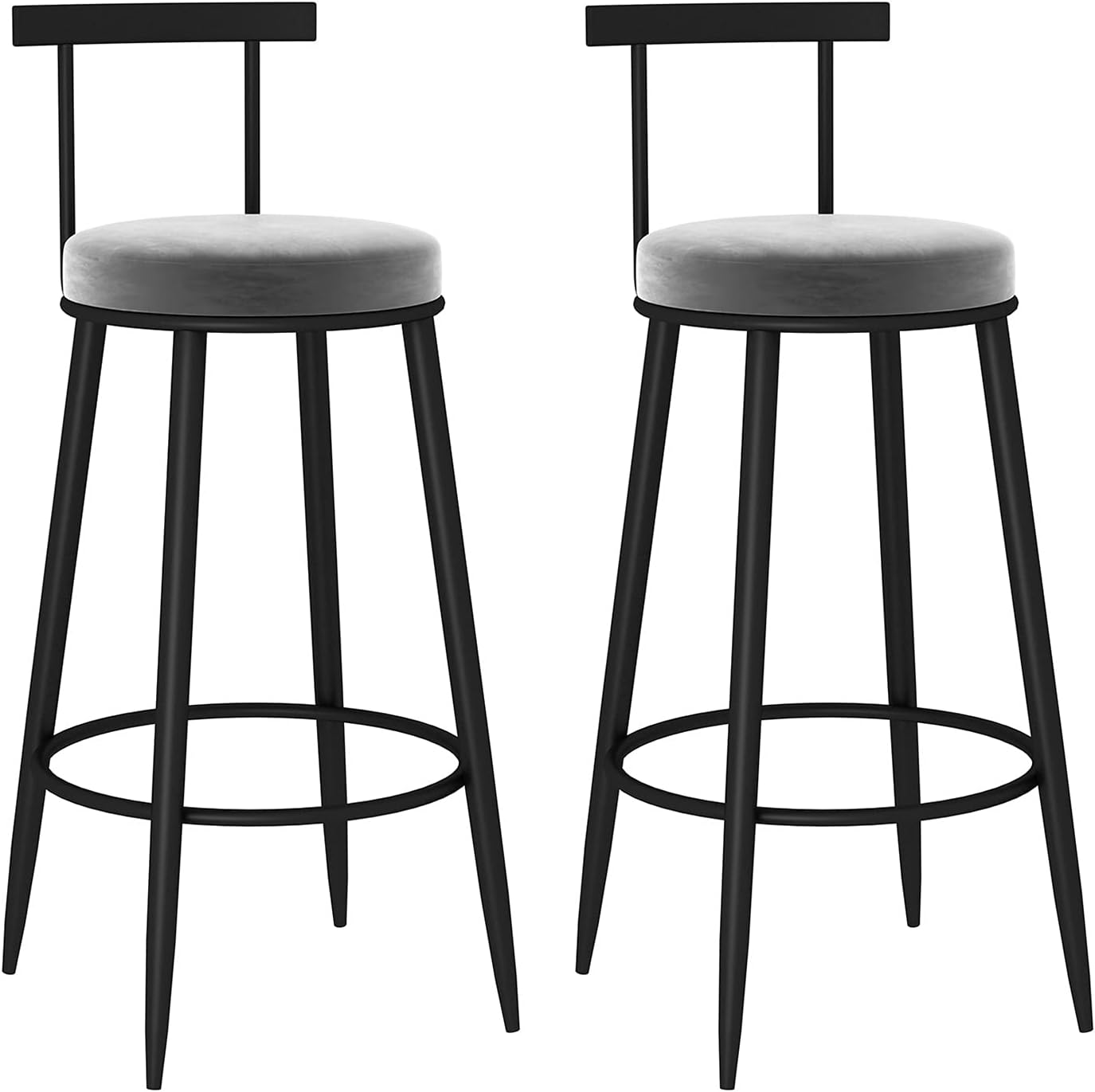 كرسي بارمصنوع من حديد دهان الكتروستاتيك و جلد او قماش مستورد MS-13371