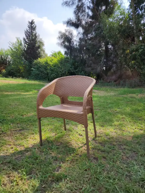 Bamboo Chair for Garden and Cafes made of Pure High-Quality Plastic MS-9045