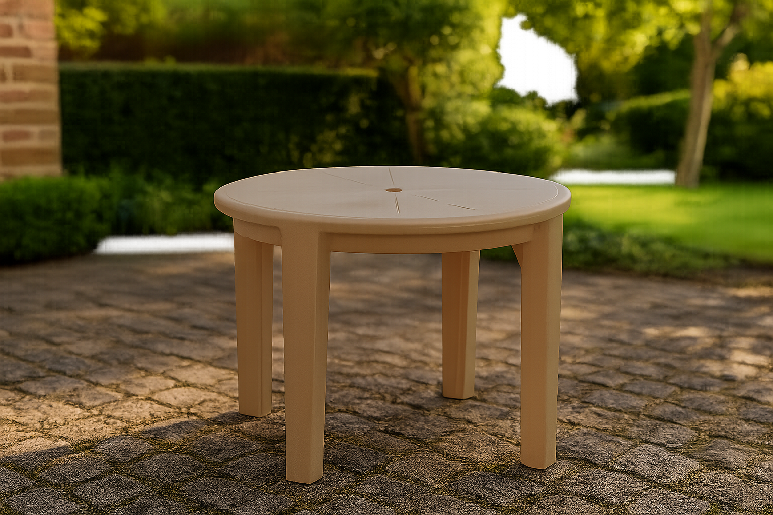 Cleopatra Round Table made of Pure High-Quality Plastic MS-9921