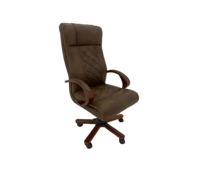 كرسي مكتب جلد مدير ظهر عالي MS-8727