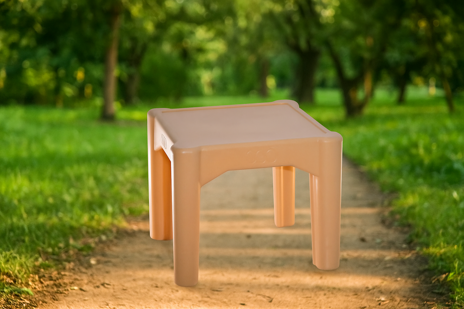 Al-Sondos Medium Square Table made of High-Quality Plastic MS-9919