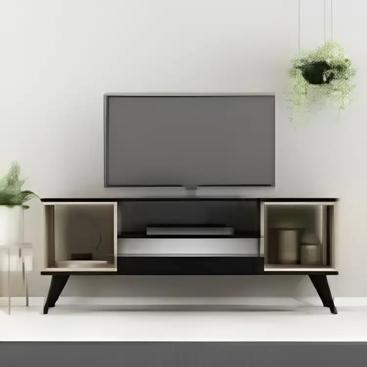 Modern TV unit MDF wood MS-10840