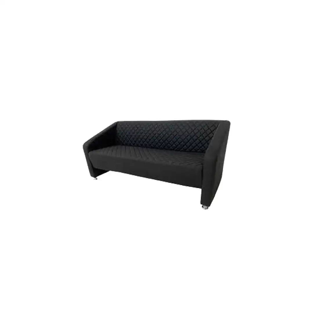 Office Reception Sofa 2-Seater Red Beech Wood MS-9759