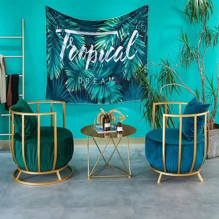 طقم مكون من 2 كرسي فوتيه + ترابيزة مودرن خامات عالية الجودة MS-11921