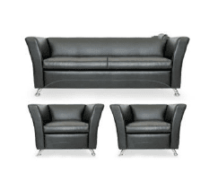 انترية اسقبال مكتب كنبة 3 فرد و2 فوتية خشب زان احمر MS-7822