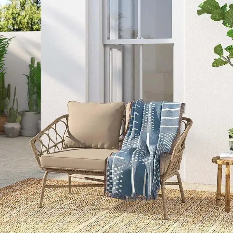 كنبه 2 مقعد من الرتان MS-10287