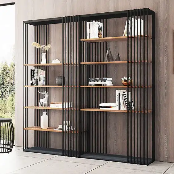 ستاند ديكور حامل للزهور مكون من قطعتين حديد MS-13124