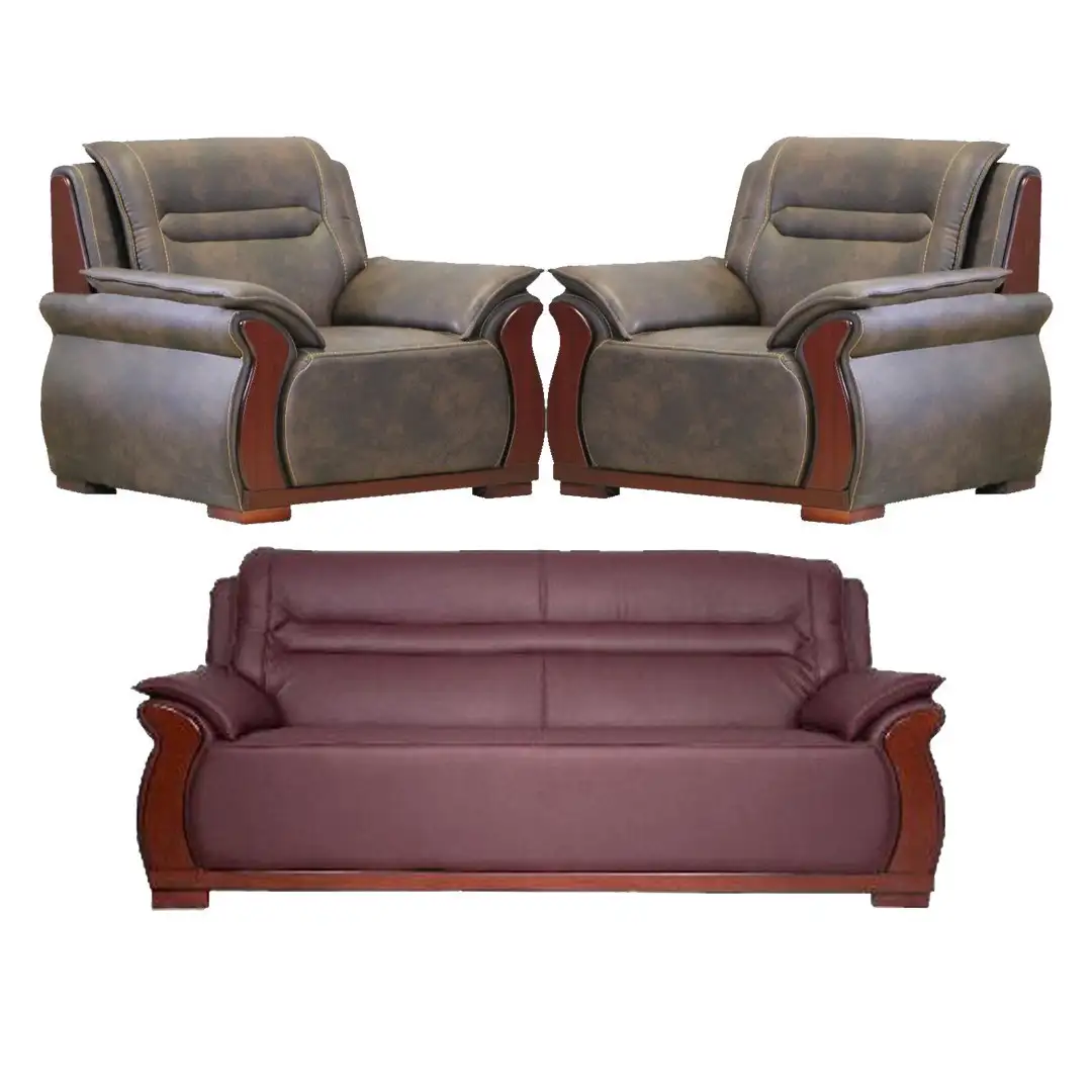  انتريه استقبال مكتبي كابتونية كنبة 3 فرد و2 كرسي فوتيه  MS-9688